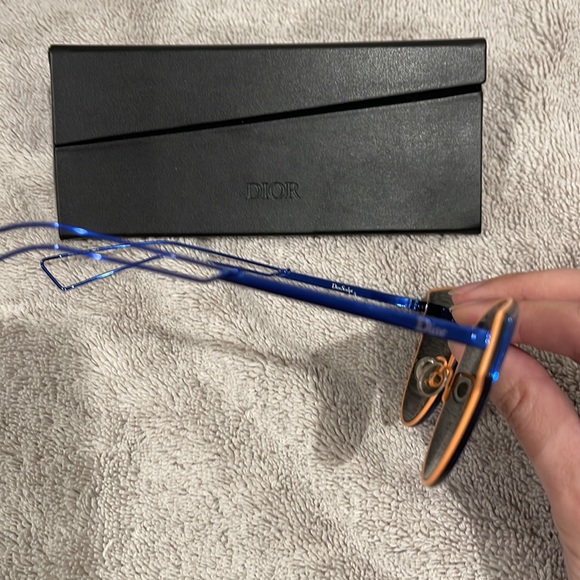 COPY - Brand New Christian Dior Blue DIORSCULPT 63mm Sunglasses Excellent condi… - Picture 2 of 2
